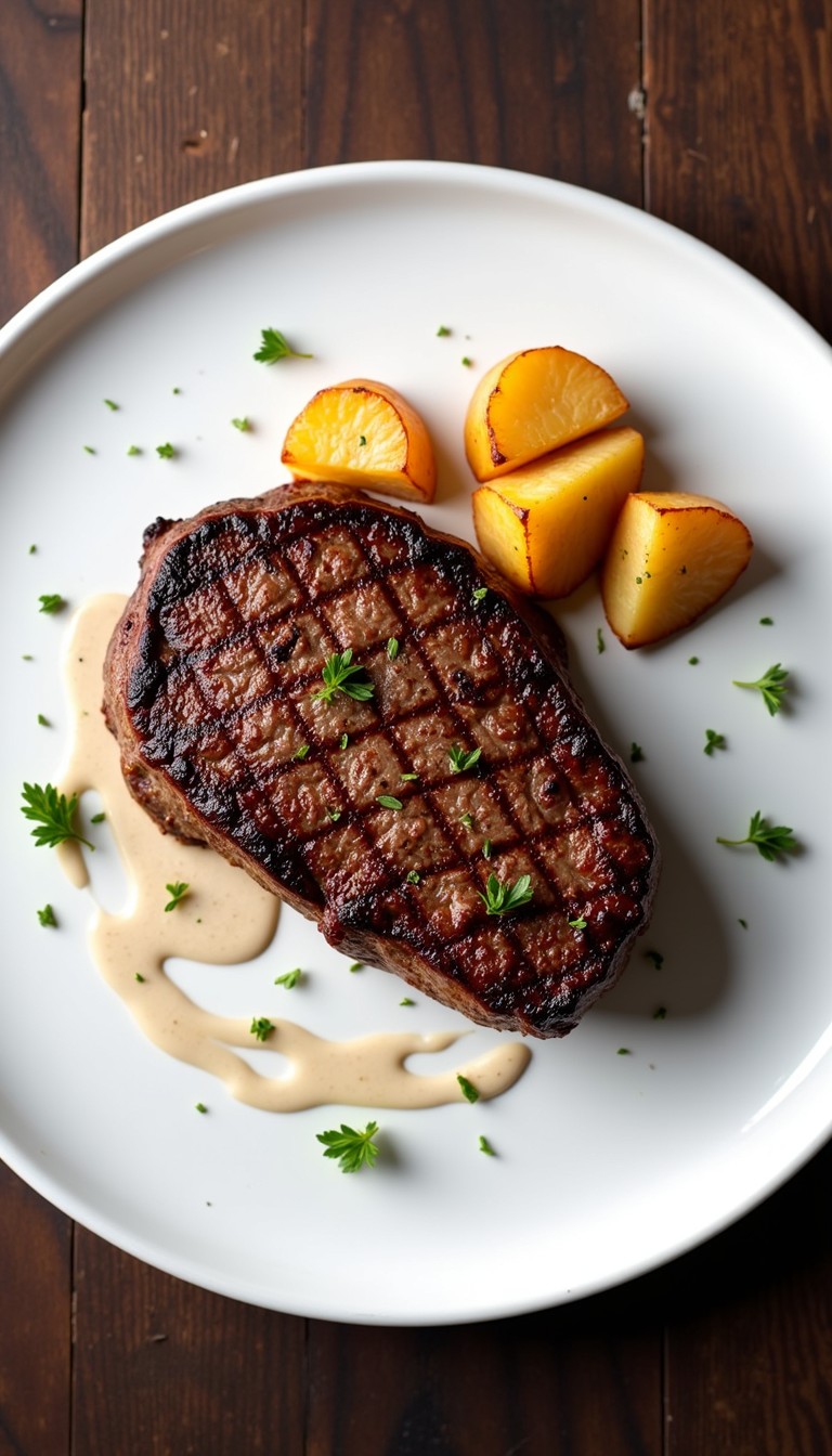 food served on a plate
